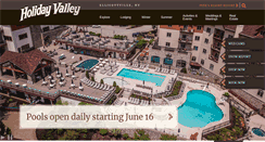 Desktop Screenshot of holidayvalley.com